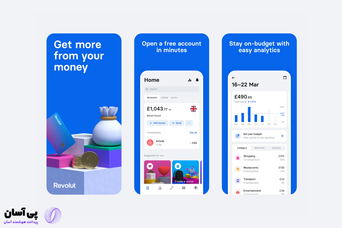 اپلیکیشن Revolut